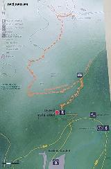 Sendero Central El�ctrica. Mapa