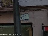 Calle San Francisco. Placa