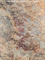 Pinturas rupestres Abrigo Este de las Pe�as de Castro IV