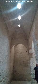Alc�zar de Jerez. Ba�os �rabes. Lateral de la sala templada