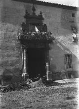 Casa palacio del Altozano de Santa Marina. Foto antigua