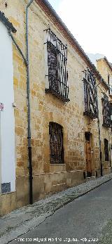 Casa de la Calle Obispo Cuevas n� 22. 