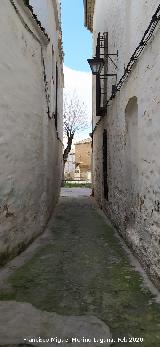 Calle Horno de San Pedro. 