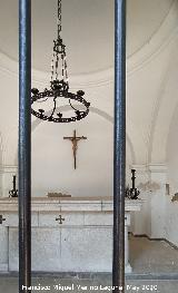 Capilla del Cementerio del Santuario. Interior