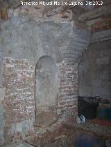 Monasterio Casera de Don Bernardo. Hornacina y mnsula de la capilla