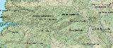 Cerro del Castillo. Mapa