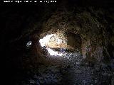 Cueva del Montas. Salida hacia el pantano