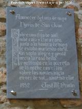 Jos� Mar�a Pem�n. Poema a la Virgen de la Estrella. Ermita de la Virgen de la Estrella - Navas de San Juan