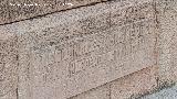 Monumento a Sus H�roes. Placa