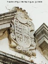 Casa de Diego Xim�nez Ayll�n. Escudo