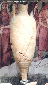 Necrpolis ibrica de Piquia. nfora. Museo Ibrico de Jan