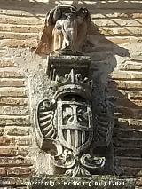 Convento de las Mercerarias. Escudo mercedario