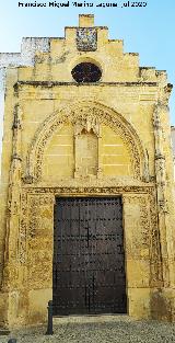 Capilla de la Misericordia. Portada