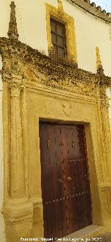 Casa de la Calle San Pedro n� 7. Portada