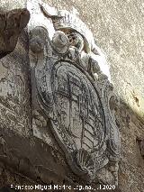 Palacio de los N��ez de Prado. Escudo