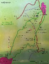 Calzada de Benaocaz a Ubrique. Plano del cartel