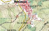 Molino del Arroyo Seco. Mapa
