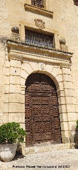 Convento del Corpus Christi. Portada