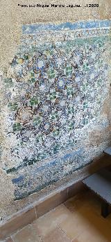 Castillo Palacio de los Ribera. Azulejos