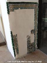 Castillo Palacio de los Ribera. Azulejos originales