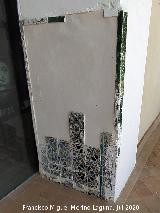 Castillo Palacio de los Ribera. Azulejos originales
