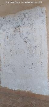 Castillo Palacio de los Ribera. Restos de pinturas murales