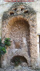 Castillo Palacio de los Ribera. Grutesco del Jard�n Bajo