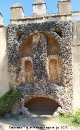 Castillo Palacio de los Ribera. Grutesco del Jard�n Alto