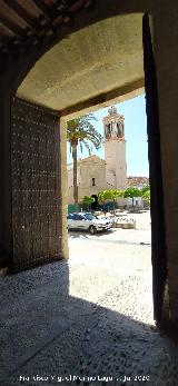 Castillo Palacio de los Ribera. Puerta de acceso