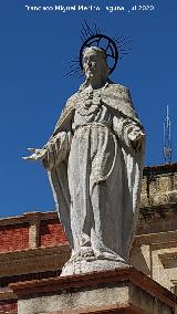 Monumento al Sagrado Coraz�n. Estatua