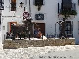 Monumento al Toro de Cuerda. 