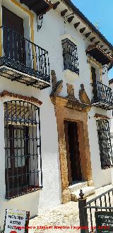 Casa de la Plaza Peque�a n� 6. Fachada