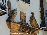 Casa de la Plaza Peque�a n� 6. Front�n partido