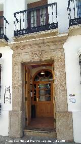 Casa de la Plaza de Espa�a n� 6. Portada