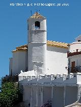 Ermita de San Juan de Letr�n. Con la Torre del Reloj