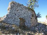 Castillo de la Pea. Muralla Norte. Primer lienzo extramuros