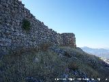 Castillo de la Pea. Muralla Oeste. Segundo lienzo