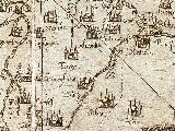 Garcez. Mapa 1588