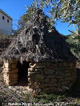 Choza del Albergue de las Cabritas. 