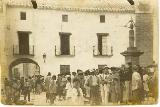 Plaza de la Constitucin. Foto antigua