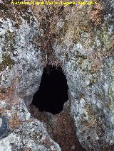 Cueva de los Murcielagos. Abertura del ojo o nariz