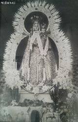 Virgen de la Estrella. Foto de 1917