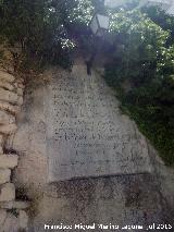 Fuente de Tscar. Poema de Antonio Machado