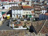 Plaza de la Iglesia. Desde el castillo