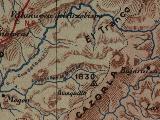 Aldea Tranco. Mapa 1901