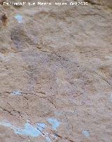 Pinturas rupestres de la Cueva del Plato grupo I. Zooformos superiores