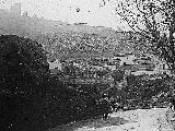 Muralla de Jan. Lienzo desaparecido Carretera de Crdoba. Foto antigua