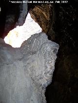 Cueva Negra. Formacin rocosa en una de sus paredes