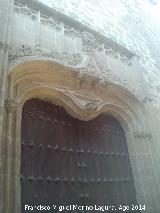 Catedral de Baeza. Puerta del Perdn. 