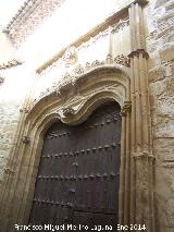 Catedral de Baeza. Puerta del Perdn. 